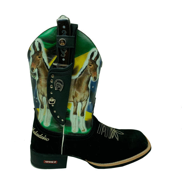 Bota Faca Patriota Muladeiros do Brasil + brinde