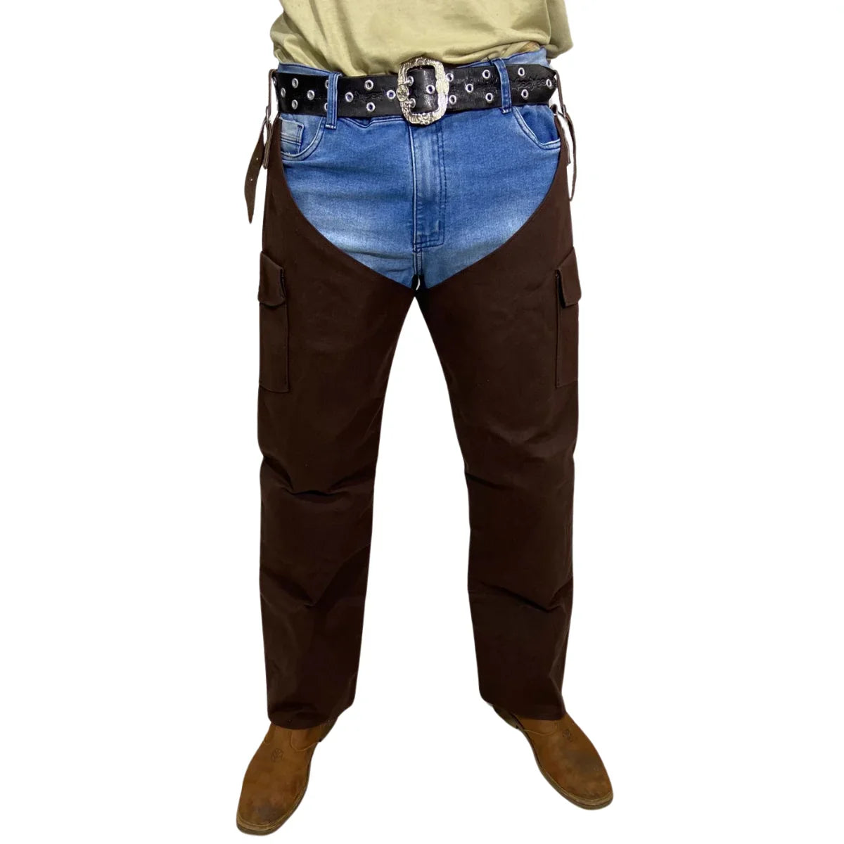 Calça em Lona Impermeável para Lida no Campo