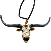 Enfeite Retrovisor Boi Long Horn + mini laço brinde