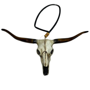 Enfeite De Retrovisor Long Horn + Mini Laço