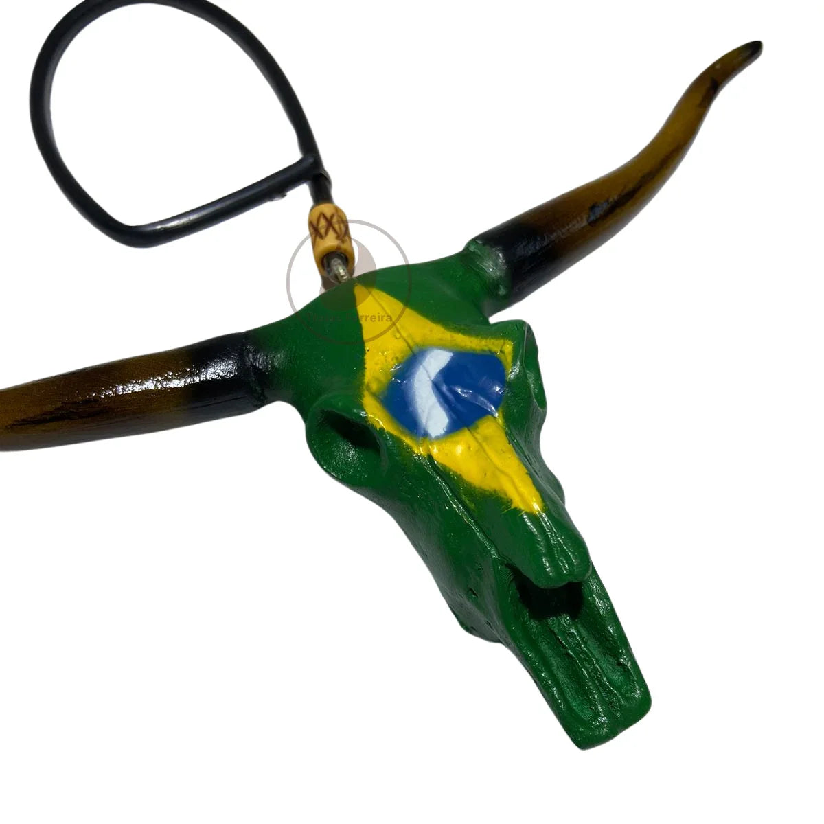 LongHorn Brasil Cabeça De Boi Para Retrovisor Pintura Fosca + brinde exclusivo