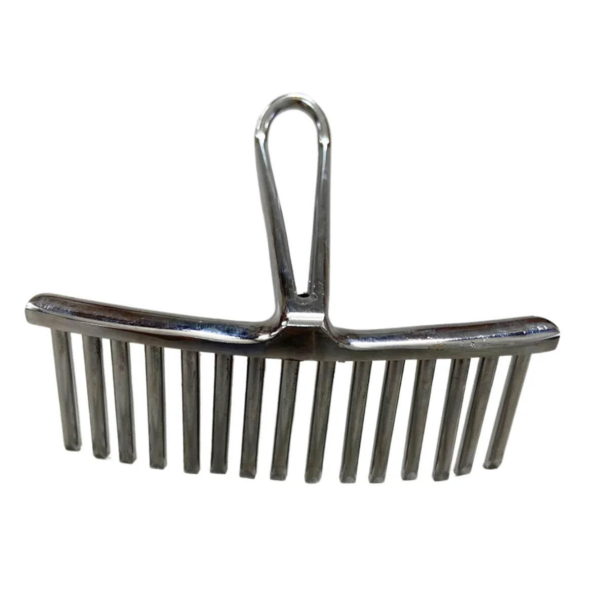 Pente de Crina em Aço Inox