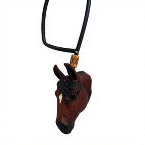 Enfeite De Retrovisor Country Formato De Cavalo Quarto de Milha
