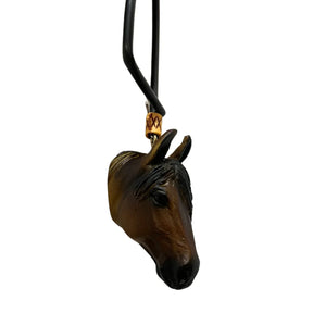 Enfeite De Retrovisor Country Formato De Cavalo Quarto de Milha