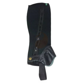 Perneira Neoprene Com Zíper Marrom e Preta